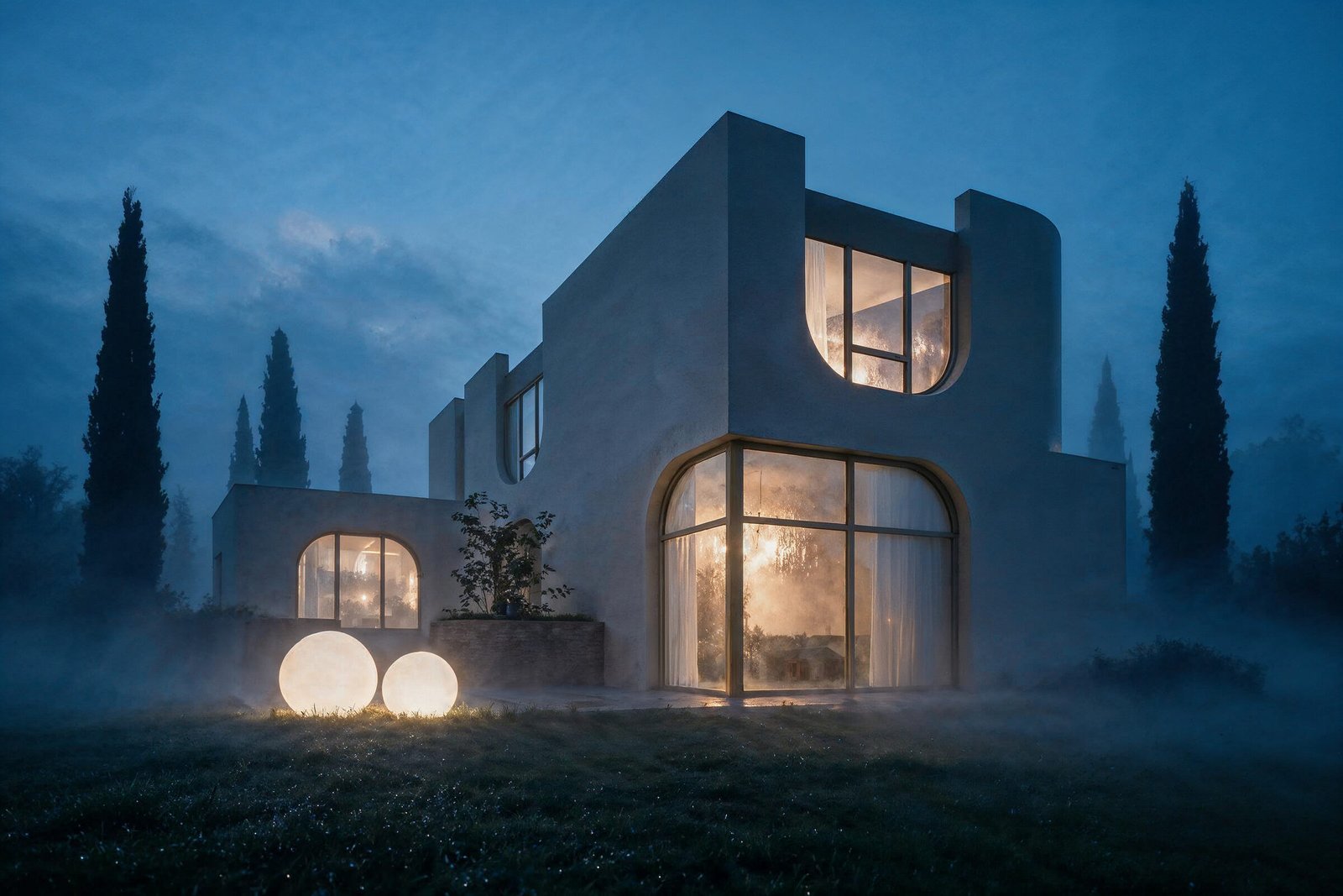 Dusk fog