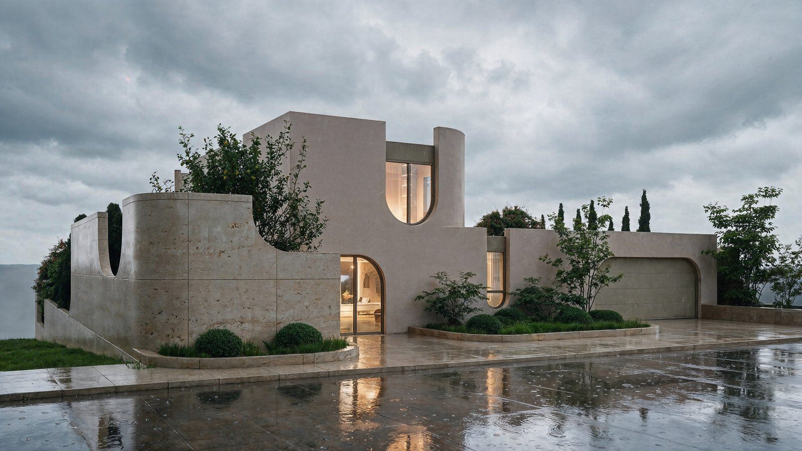 Elevation after rain